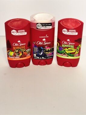 Old Spice Men's Antiperspirant Deodorant Stick Assortment of 3